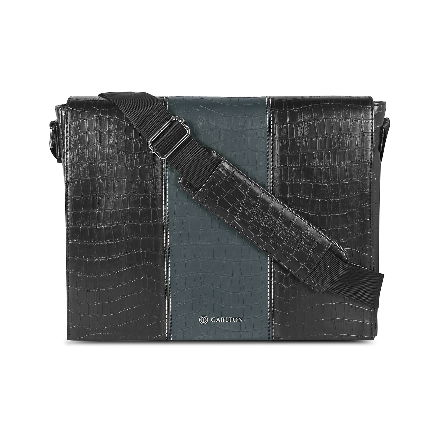 CARLTON TOPAZ MESSANGER CROC NAVY MBTOPCRNVY